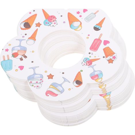 porte glaces en papier anti gouttes pour glaces et sucettes