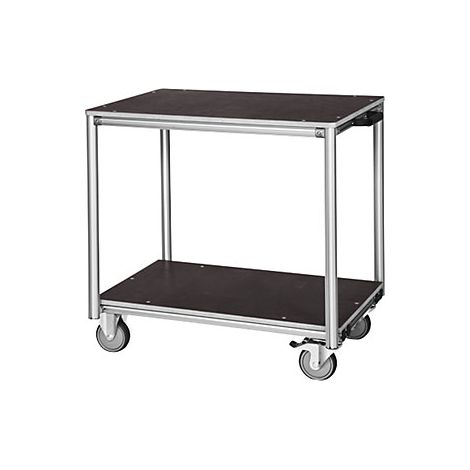 Carro de montaje con perfil de aluminio L x A x H 900 x 600 x (1/2)