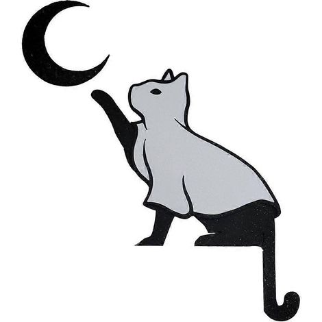 Cadre de porte pour chat en métal mignon, décoration d'angle A-- (1/5)