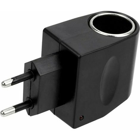 Convertisseur De Puissance De Voiture 220V À 12V,Adaptateur Secteur Allume-Cigare De Voiture Pour Alimentation Onduleur Ac À Dc Pour Voiture Van Camion Électrique,Réglementations Européennes (1/5)