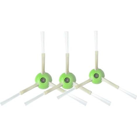Spazzola laterale di ricambio per robot aspirapolvere - Compatibile con Roomba E5/i7/i7+/E6 - Confezione da 3 in morbido silicone (1/4)