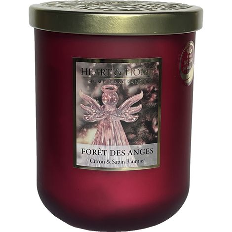 Grande bougie heart and home foret des anges (1/2)