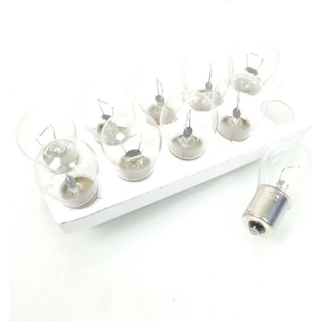 Glühlampe RMS für Auto 12V 21W BA15S weiß Neu (1/5)
