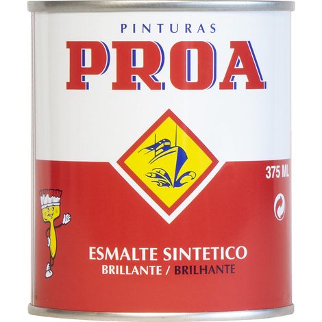 ESMALTE SINTÉTICO BRILLANTE PROA, Verde esmeralda 0.37lts