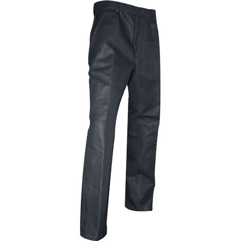 Pantalon multipoches braguette à boutons LMA PLACO Gris 36 (1/2)