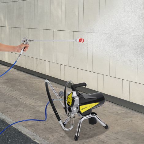 1800W Hochdruck Airless Spritzmaschine Farbsprühgerät Luftfreies Spritzgerät