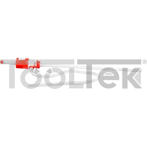 GEKO G00935 POMPA SIFONE MANUALE TUBO TRAVASO CARBURANTE GASOLIO LIQUIDI (1/3)
