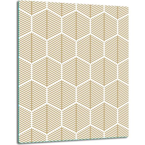Glasplatten-Tischplatte 40x52 Mosaik (1/5)
