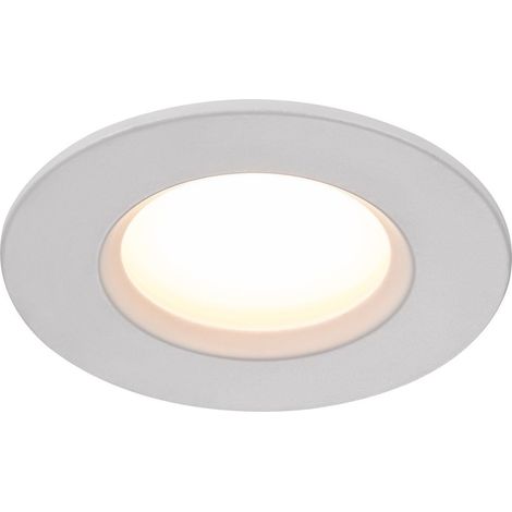 Nordlux LED Einbaustrahler Dorado 2700K IP65 Dimmbar Weiß 49430101 (1/3)