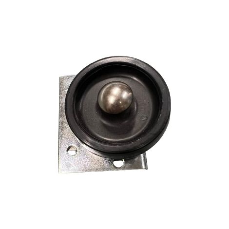 MASIDEF - RUOTA A STAFFA FISSA PER CASSETTIERE 50 MM MISURA ATTACCO 58 x 47 mm (1/2)