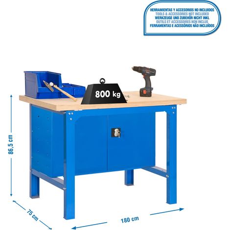 Kit Simonwork Bt6 Plywood Locker 1800 Azul/madera 865x1800x750