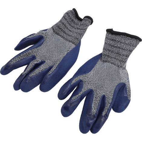 12 Paires Gants de Travail en Caoutchouc Antidérapants Résistants à l'Usure Respirants Protection pour Chantier Mécanicien Jardinage (1/5)