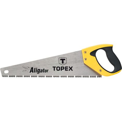 Scie à main Topex 10a441 lame 400 mm dents 7 TPI