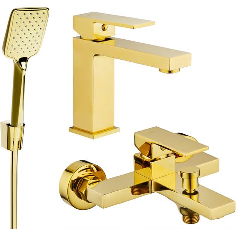 Mexen Uno R62 set da bagno, oro - 71403R62-50 (1/4)
