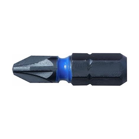 C. K.-T4560 PZ1D EMBOUTS PZ1 25 MM POUR TOURNEVIS À FRAPPER EN ACIER-BLEU-LOT DE 3)