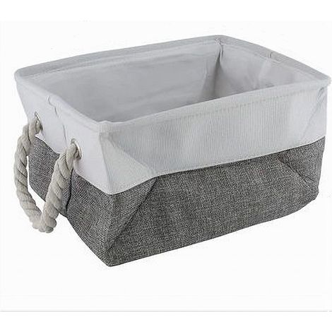 Cleafe - Porta Biancheria In Tessuto Con Manici Organizer Per Vestiti Sporchi Bagno 10623 - (1/2)