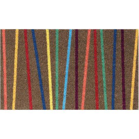 Felpudo duett stripes duradero antideslizante 40x70 cm