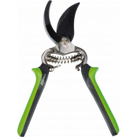 Astschere gebogen 200 mm Griff aus zwei Materialien - RIBIMEX - PRSFC08BM (1/3)