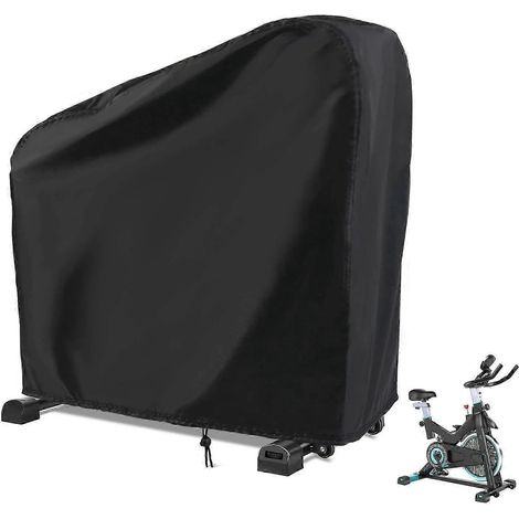 Housse anti-poussière pour vélo d'appartement, utilisable en intérieur et en extérieur en Europe (1/5)