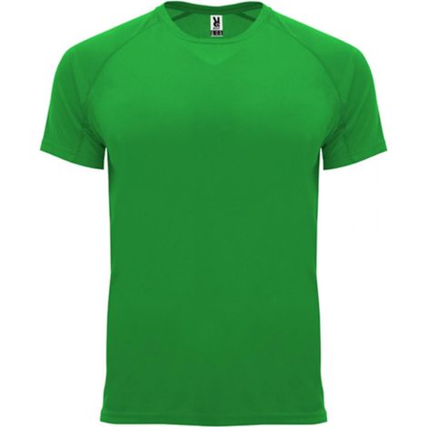 Camiseta técnica de manga ranglán con factor protección UV BAHRAIN ROLY M Verde helecho