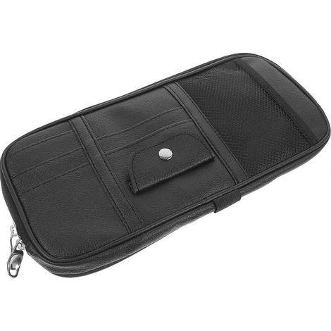 Organisateur de pare-soleil pour voiture, compatible avec les camions, avec pochette de rangement (1/5)
