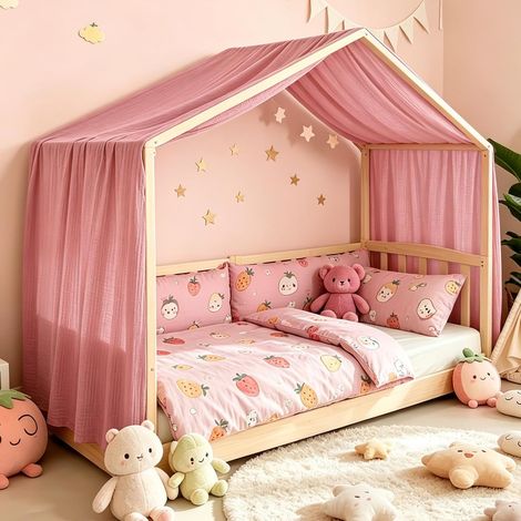 Baldachin 100% Cotton for Children's Room, Bed Canopy for Cabin Bed (1/5)