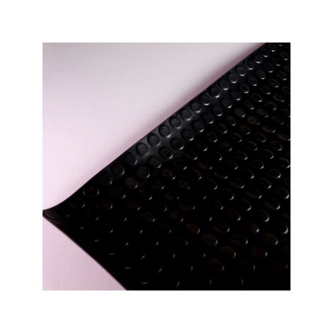 Pavimento de Círculos NEGRO. Rollos completos. - 1 x 15 m