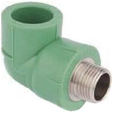 FITTINGSESTANDARD codo rosca macho 251/2 ppr pprcrm2512 , Codo Rosca Macho 25x1/2 PPR PPRCRM2512 de la marca Fittings Estándar.