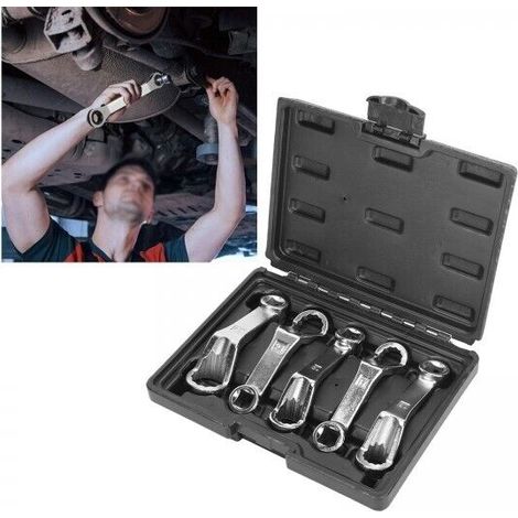 SET 5 PZ CHIAVI A TUBO VITE OFFSET PER MONTAGGIO MOTORE MERCEDES BENZ FS-22143