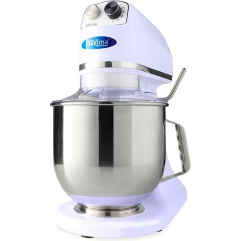 Mixer planétaire professionnel 7 L - 11 vitesses, 2 kg de pâte - lilas (1/5)