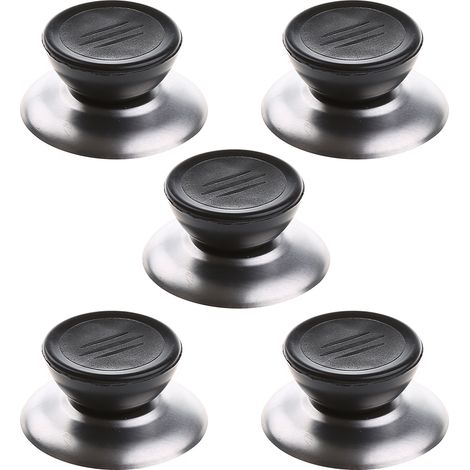 5 pièces Poignées Universelles de Remplacement pour Casseroles, Poêles et Couvercles de Batterie de Cuisine (1/5)