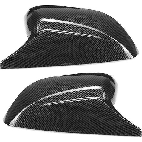 Carbon Faser Farbe Rückspiegel Abdeckung Für Infiniti Q50 Q60 Q70 Qx30 2014-2021 Seite Tür Mir Caps (1/5)