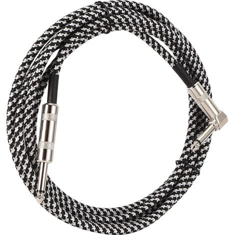 Câble de guitare, pédale d'effets basse, amplificateur, câble de connexion audio, accessoires pour instruments de musique électroniques, 3 mètres (1/5)