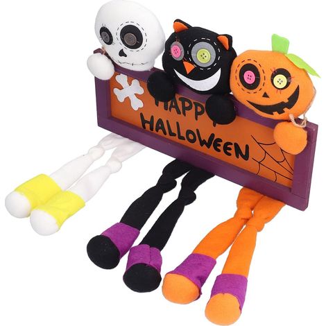 Halloween-Türrahmen, Verbundholzplatte 42 x 33 cm, für (1/5)