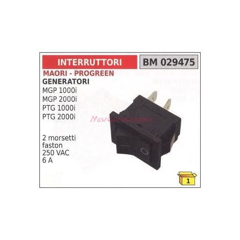 Interruptor motor generador MAORI MGP PTG 1000i 2000i 029475