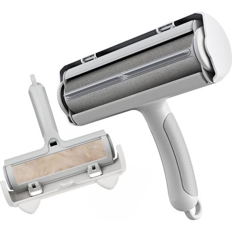 Brosse Magique, Brosse Ramasse Enlève Poils, Anti Poils Animaux Chien Chat Réutilisable pour Poils, Rouleau à Poils d'animaux (1/5)