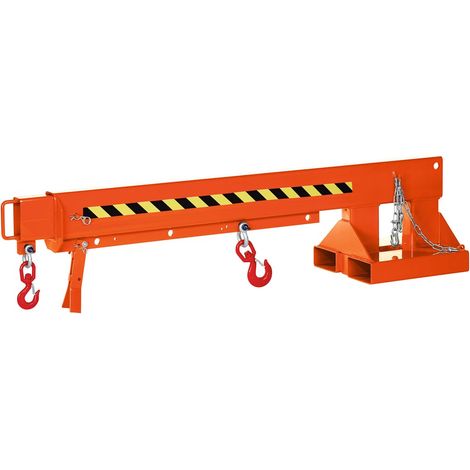 RR Industrietechnik Kranarm Typ RKA3 bis zu 3000kg Tragkraft RAL 2004 Reinorange
