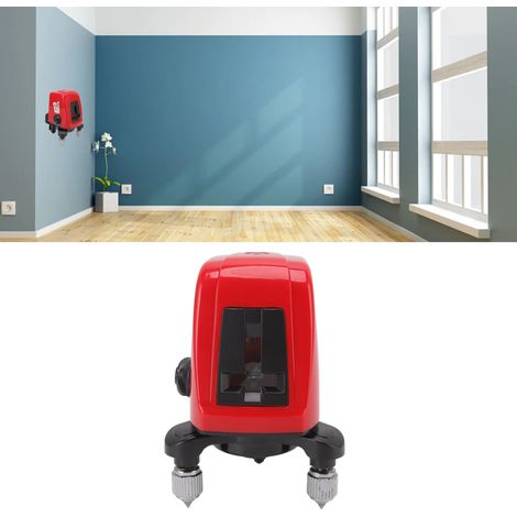 Niveau infrarouge portable haute précision à mise à niveau automatique, mini niveau à lignes croisées, 2 lignes, lumière rouge (1/5)