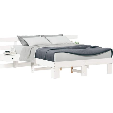 Maison Exclusive - Estructura de cama 150 x 200 cm Madera de pino