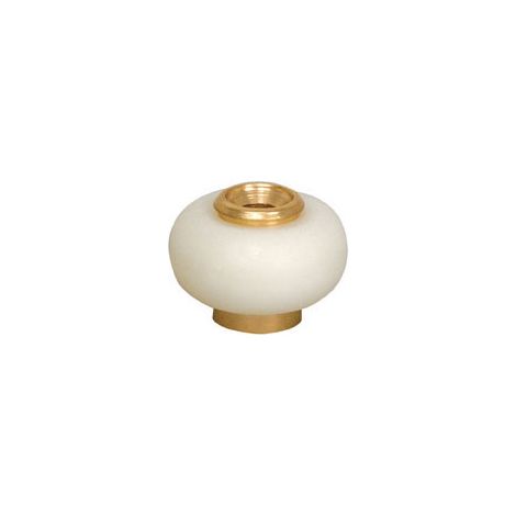 Itar – Butoir standard h22 – Finition laiton verni – Pour bois dur – Hauteur 22mm – Butée de porte