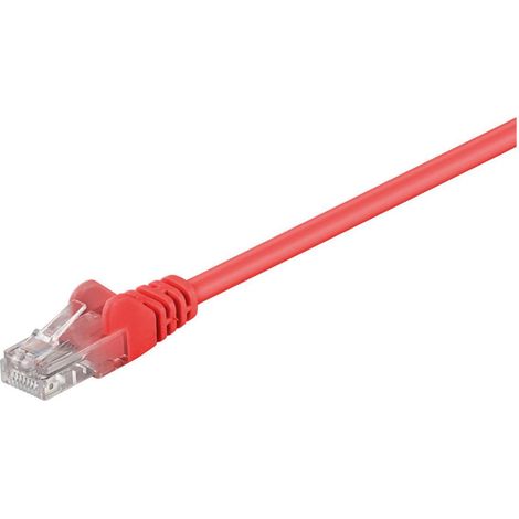 MicroConnect U/UTP CAT5e 2M PVC rojo