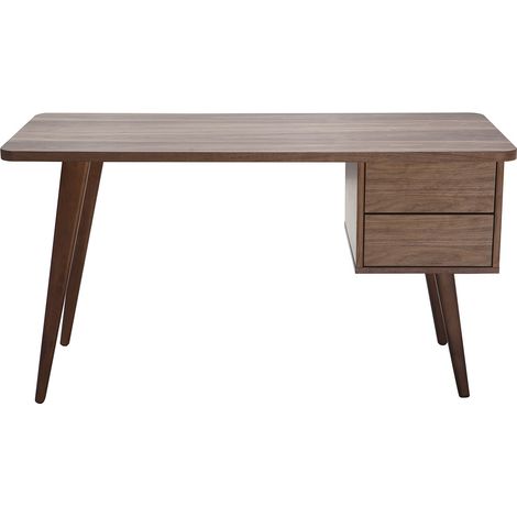 Scrivania design noce L140 cm FIFTIES