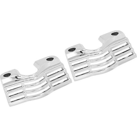 Cache-boulon de culasse à ailettes fendues pour moto Harley Touring Road King FLHR 1999-2014 Electra Street Glide (1/5)