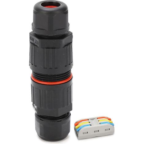Drahtverbinder IP68 wasserdicht PA66 flammhemmend Draht zu Draht Lampenzubehör CDF-200/3(Pct23 )