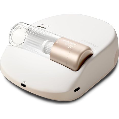 Aspirateur Matelas Robot sans Fil Navigation Intelligente, Évitement d'obstacles, Lumière UV-C 270 Nm, 14AW, Brosse Rouleau 15 000 TR/Min, pour Poussière (1/5)