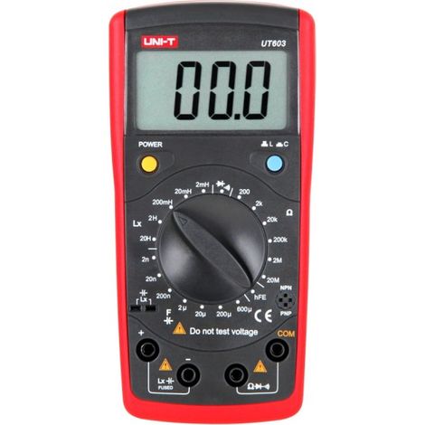 Uni-T UT-603 multimètre numérique noir précis et compact