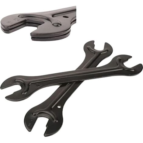 Hub Spanner Schlüssel, Robustes Metall, Tragbares Design, 2 Stück (1/2)