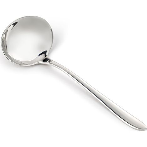 Arcos Serie Berlin - Mestolo Salsa Cucchiaio Tavola - Monoblocco Unipezzo Acciaio Inossidabile 18/10 e 180 mm Colore Argento (1/5)