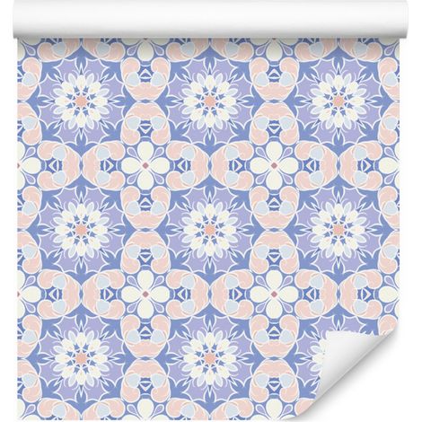 Papier peint mosaïque coloré pour salon et chambre 50x1000 cm (1/5)