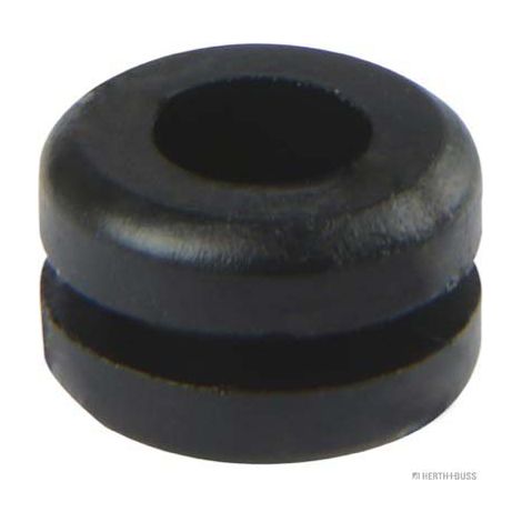 Doppelseitige Gummitülle aus PVC, Durchmesser 4,5–9 mm, Höhe 1–6 mm, schwarz, 100 Stück